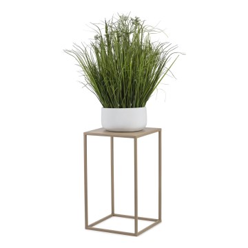 Kukkateline 40x24 cm beige