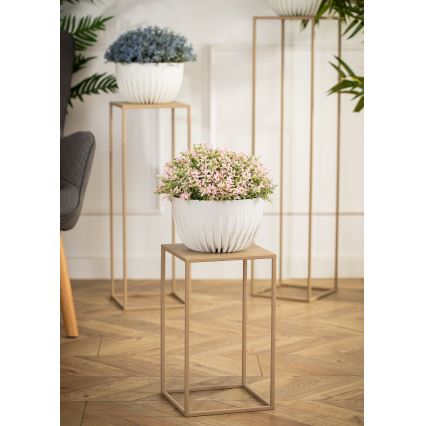 Kukkateline 40x24 cm beige