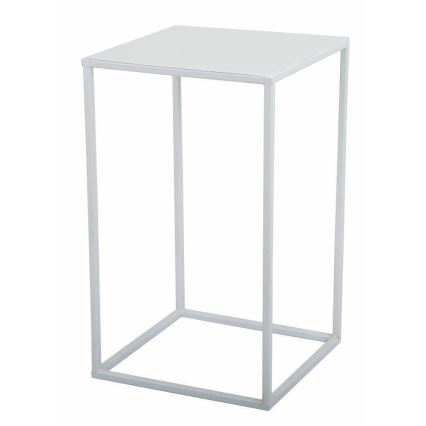 Kukkateline 40x24 cm valkoinen