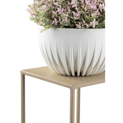 Kukkateline 70x24 cm beige