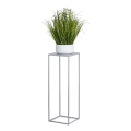 Kukkateline 70x24 cm harmaa