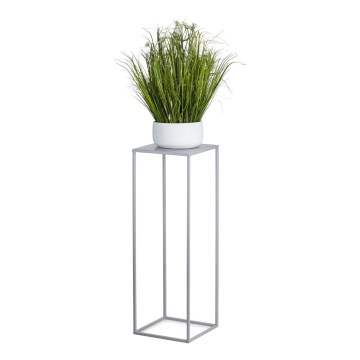 Kukkateline 70x24 cm harmaa