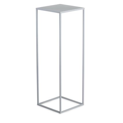 Kukkateline 70x24 cm harmaa