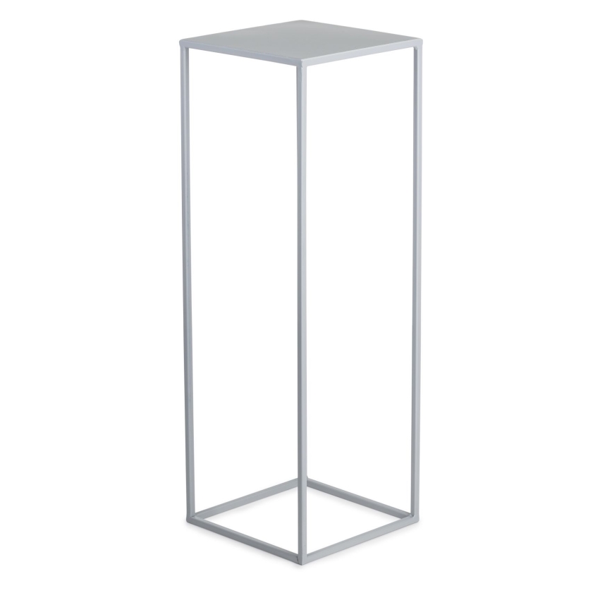 Kukkateline 70x24 cm harmaa