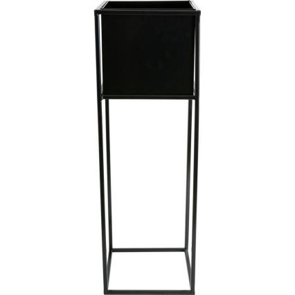 Kukkateline 70x24 cm musta