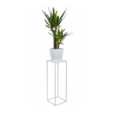 Kukkateline 70x24 cm valkoinen