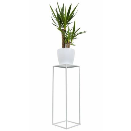 Kukkateline 70x24 cm valkoinen