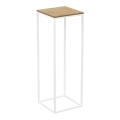 Kukkateline 70x24 cm valkoinen
