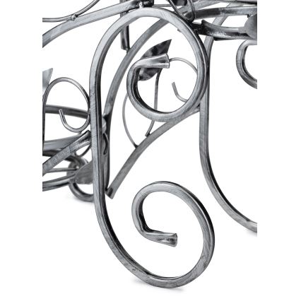 Kukkateline 88x65 cm hopea