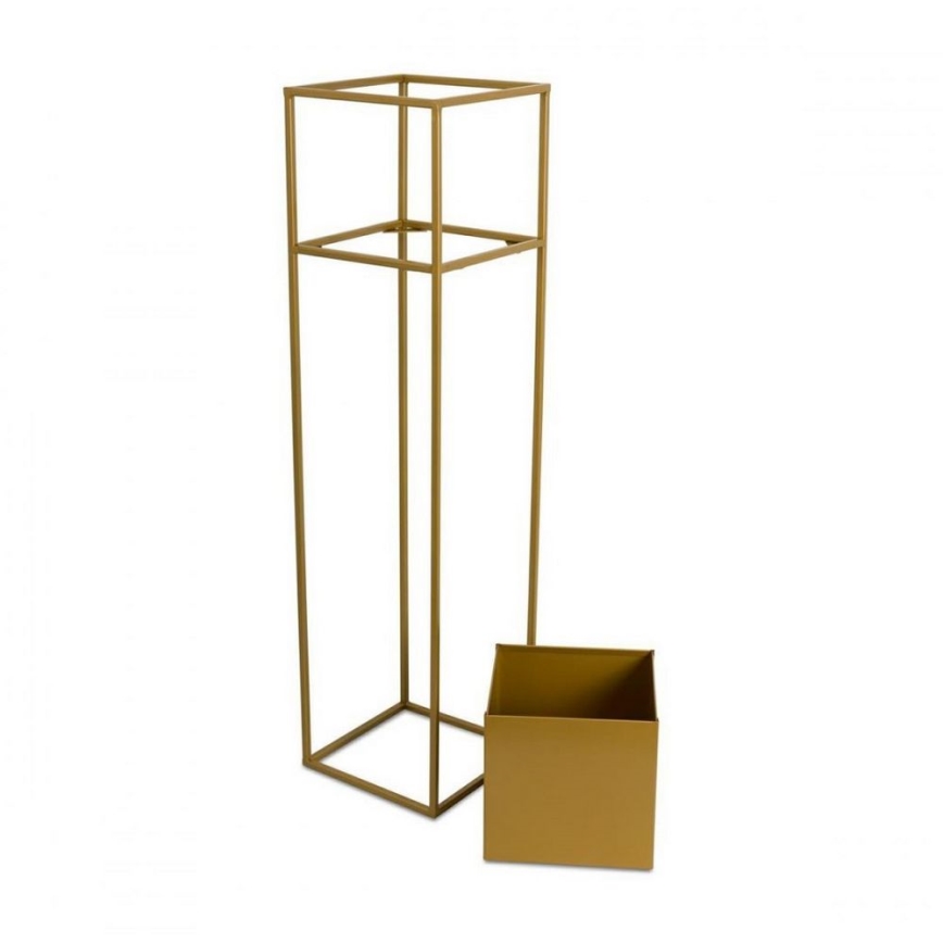 Kukkateline 90x24 cm kulta