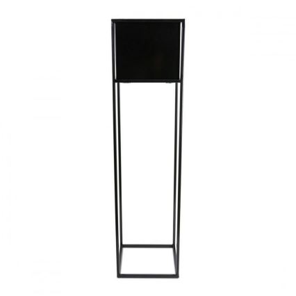 Kukkateline 90x24 cm musta