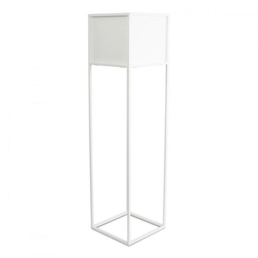 Kukkateline 90x24 cm valkoinen