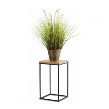 Kukkateline BASICLOFT 40x24 musta/ruskea