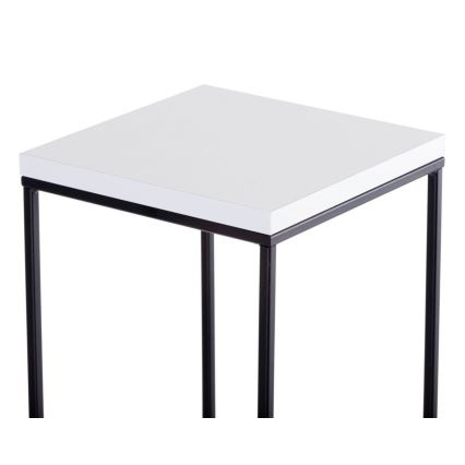 Kukkateline BASICLOFT 40x24 valkoinen/musta