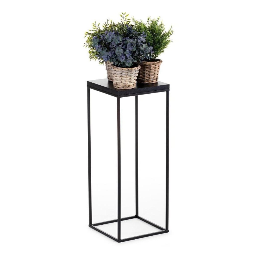 Kukkateline BASICLOFT 60x24 musta