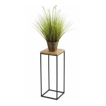 Kukkateline BASICLOFT 60x24 musta/ruskea