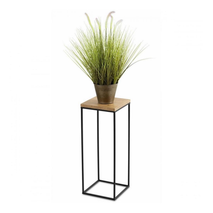 Kukkateline BASICLOFT 60x24 musta/ruskea