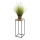 Kukkateline BASICLOFT 60x24 musta/ruskea