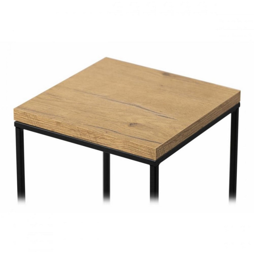 Kukkateline BASICLOFT 60x24 musta/ruskea