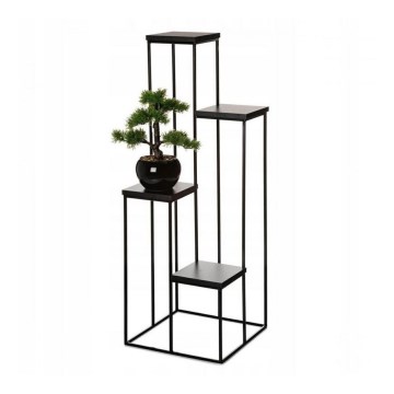 Kukkateline KASKADA 110x40 musta