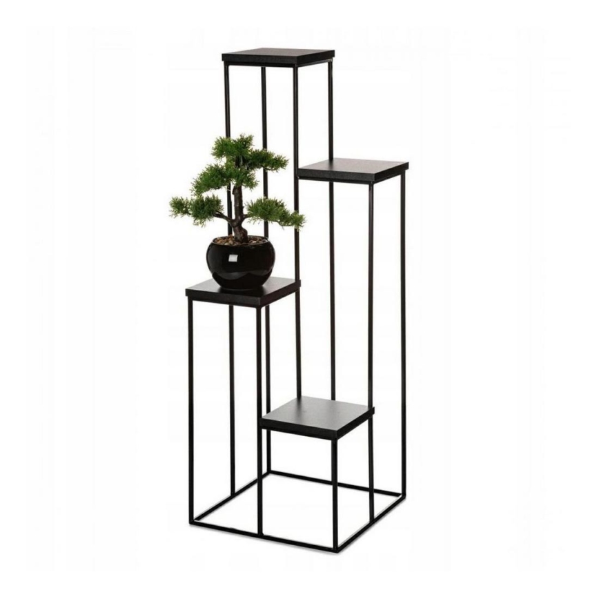 Kukkateline KASKADA 110x40 musta