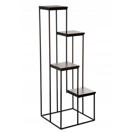 Kukkateline KASKADA 110x40 musta