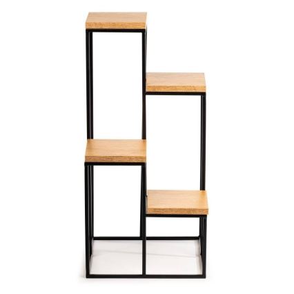 Kukkateline KASKADA 70x34 musta/ruskea