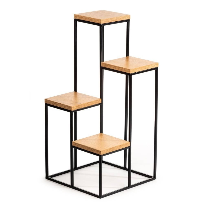 Kukkateline KASKADA 70x34 musta/ruskea