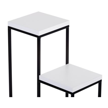 Kukkateline KASKADA 70x34 musta/valkoinen