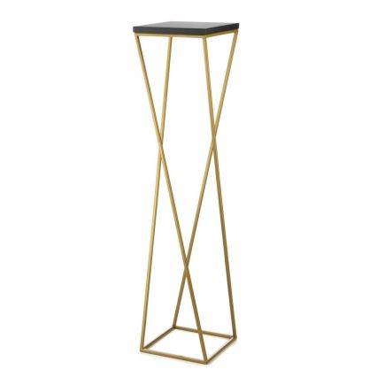 Kukkateline LOFT 100x24 cm kulta/musta