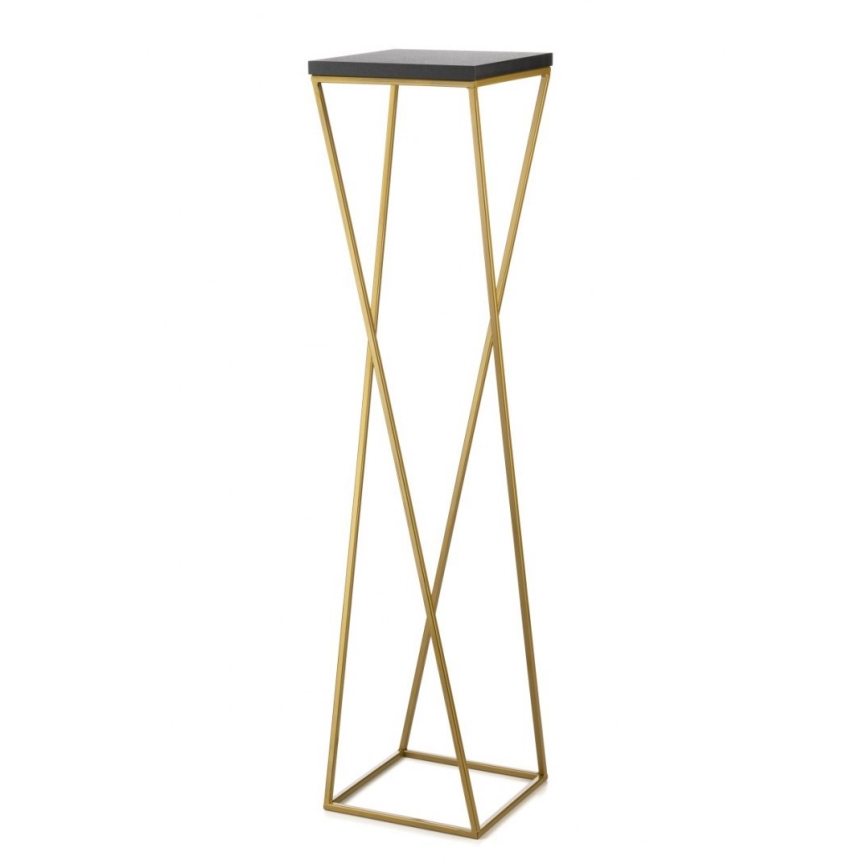 Kukkateline LOFT 100x24 cm kulta/musta