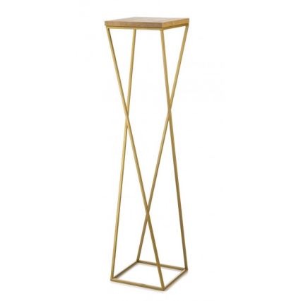 Kukkateline LOFT 100x24 cm kulta/ruskea