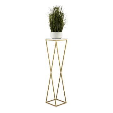 Kukkateline LOFT 100x24 cm kulta/valkoinen