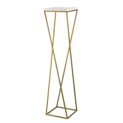 Kukkateline LOFT 100x24 cm kulta/valkoinen