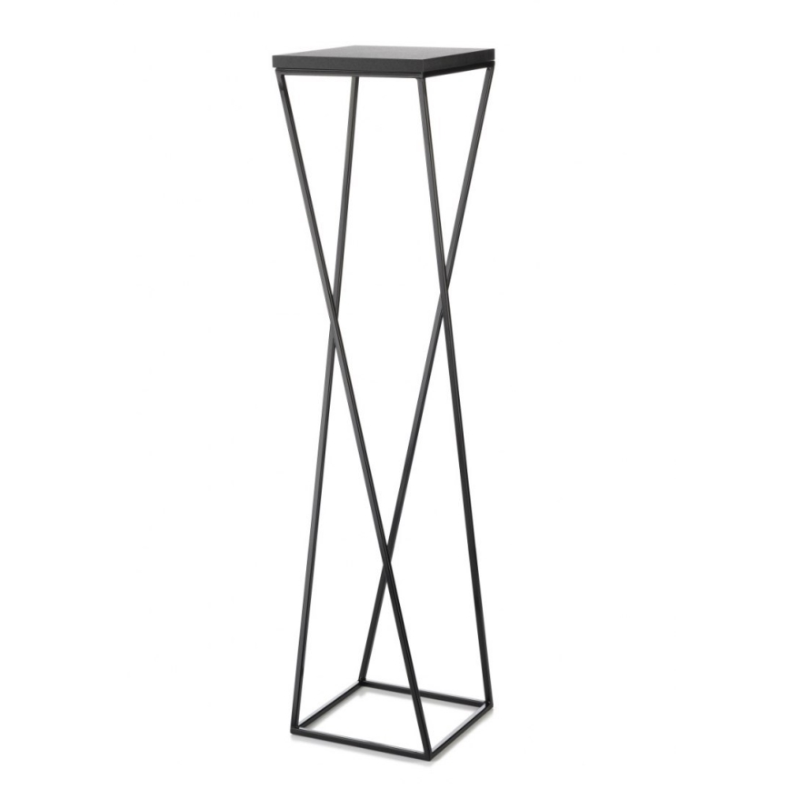 Kukkateline LOFT 100x24 cm musta