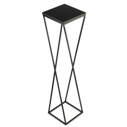 Kukkateline LOFT 100x24 cm musta