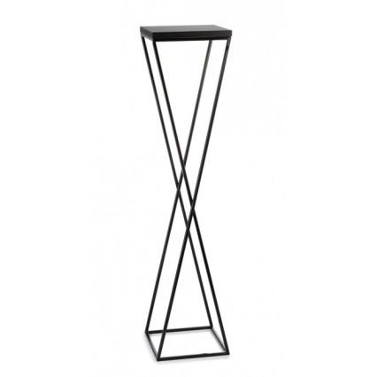 Kukkateline LOFT 100x24 cm musta