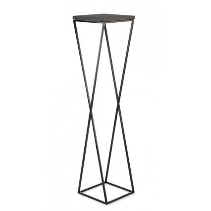 Kukkateline LOFT 100x24 cm musta