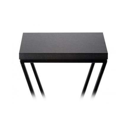 Kukkateline LOFT 100x24 cm musta