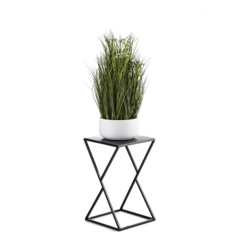 Kukkateline LOFT 40x23,5 cm musta