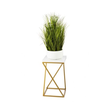 Kukkateline LOFT 40x24 cm kulta/valkoinen