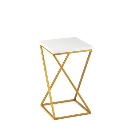 Kukkateline LOFT 40x24 cm kulta/valkoinen