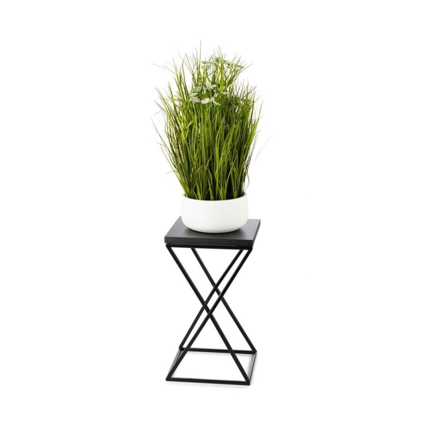 Kukkateline LOFT 40x24 cm musta