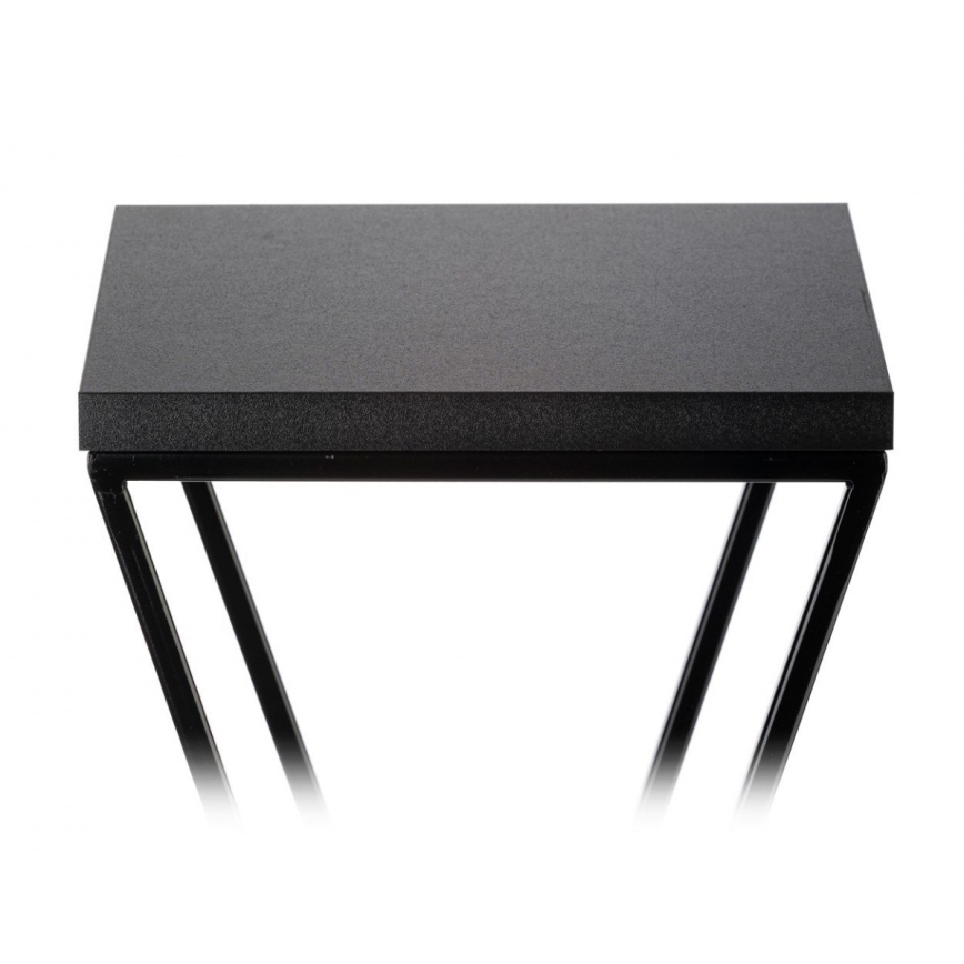 Kukkateline LOFT 40x24 cm musta