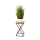 Kukkateline LOFT 40x24 cm musta/ruskea