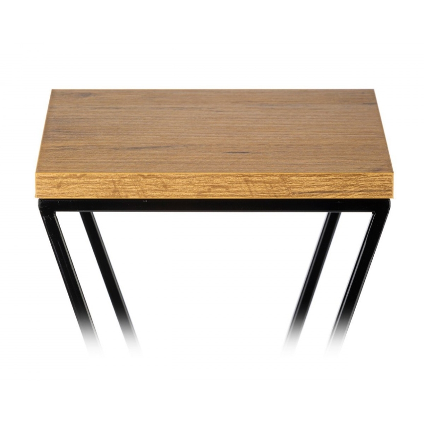 Kukkateline LOFT 40x24 cm musta/ruskea
