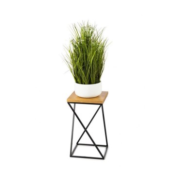 Kukkateline LOFT 40x24 cm musta/ruskea