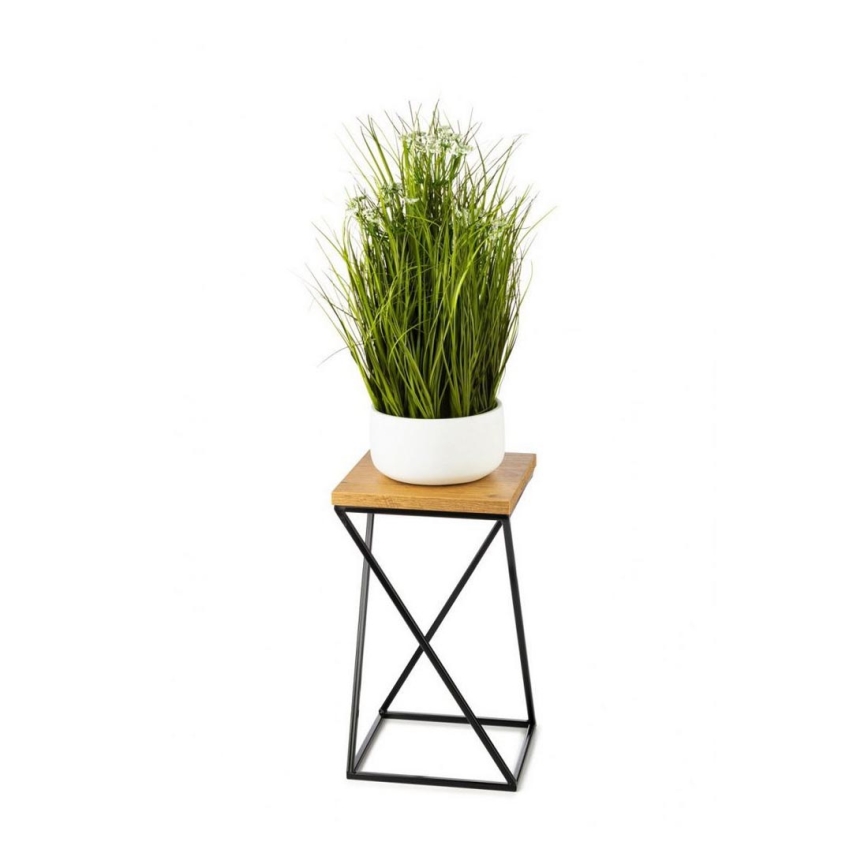 Kukkateline LOFT 40x24 cm musta/ruskea