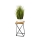 Kukkateline LOFT 40x24 cm musta/ruskea