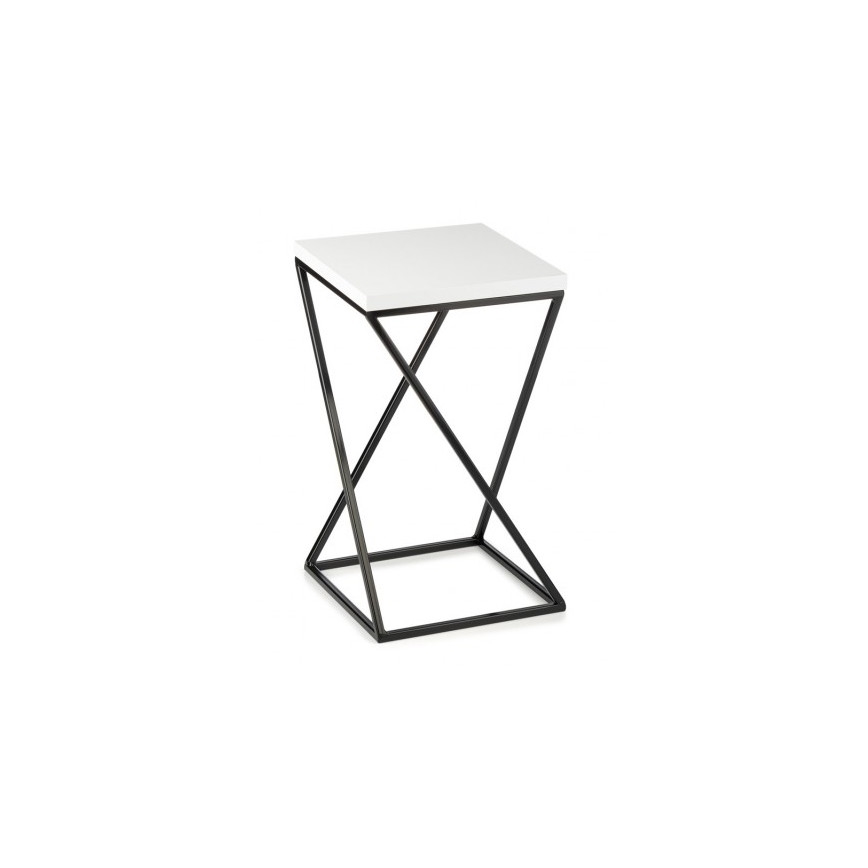 Kukkateline LOFT 40x24 cm musta/valkoinen